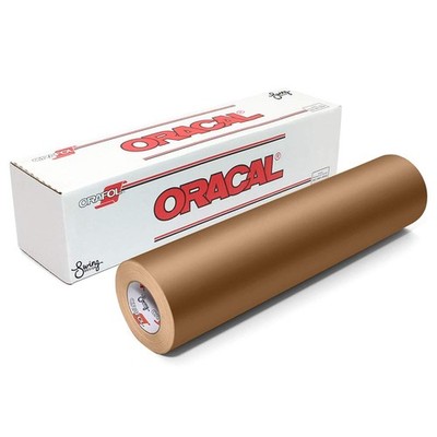 631 Permanent Vinyl Matte Copper 12 Inch x 6ft Craft Decal Sticker Roll