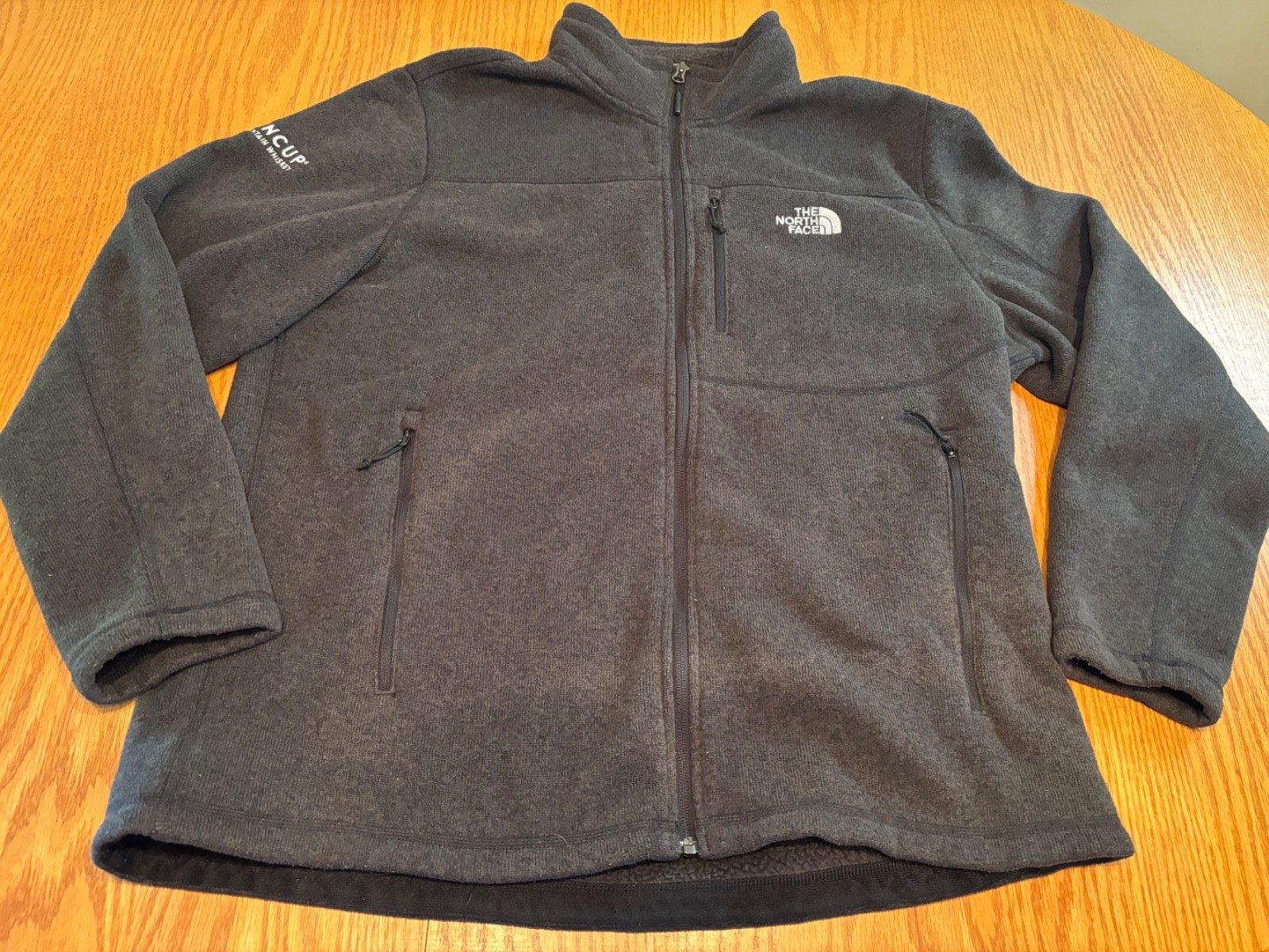 The North Face Softshell Jacket Full Zip Black Me… - image 1