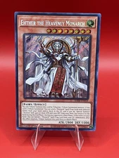 Ehther the Heavenly Monarch (Secret Rare) RA04-EN018 Quarter Century Stampede...