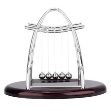 Msiud Newtons Cradle Desktop Balance Balls, Physics 9.06 x 8.27 x 5.31inch