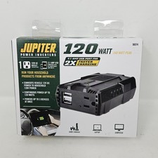 Jupiter Power Inverter 120 Watt Continuous 240 Watt Peak 56574 / BRAND NEW