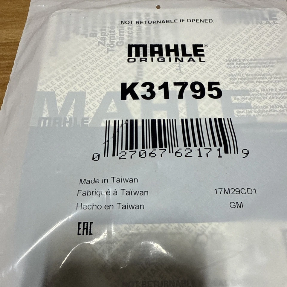 Junta de bomba de agua del motor para Sportage, Tucson, Tiburon, Santa Fe + Más K31795 Foto 3 de 3