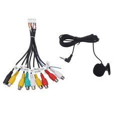 Aux Cable Audio Transmission In-Car Audio Compact Design External Speakers