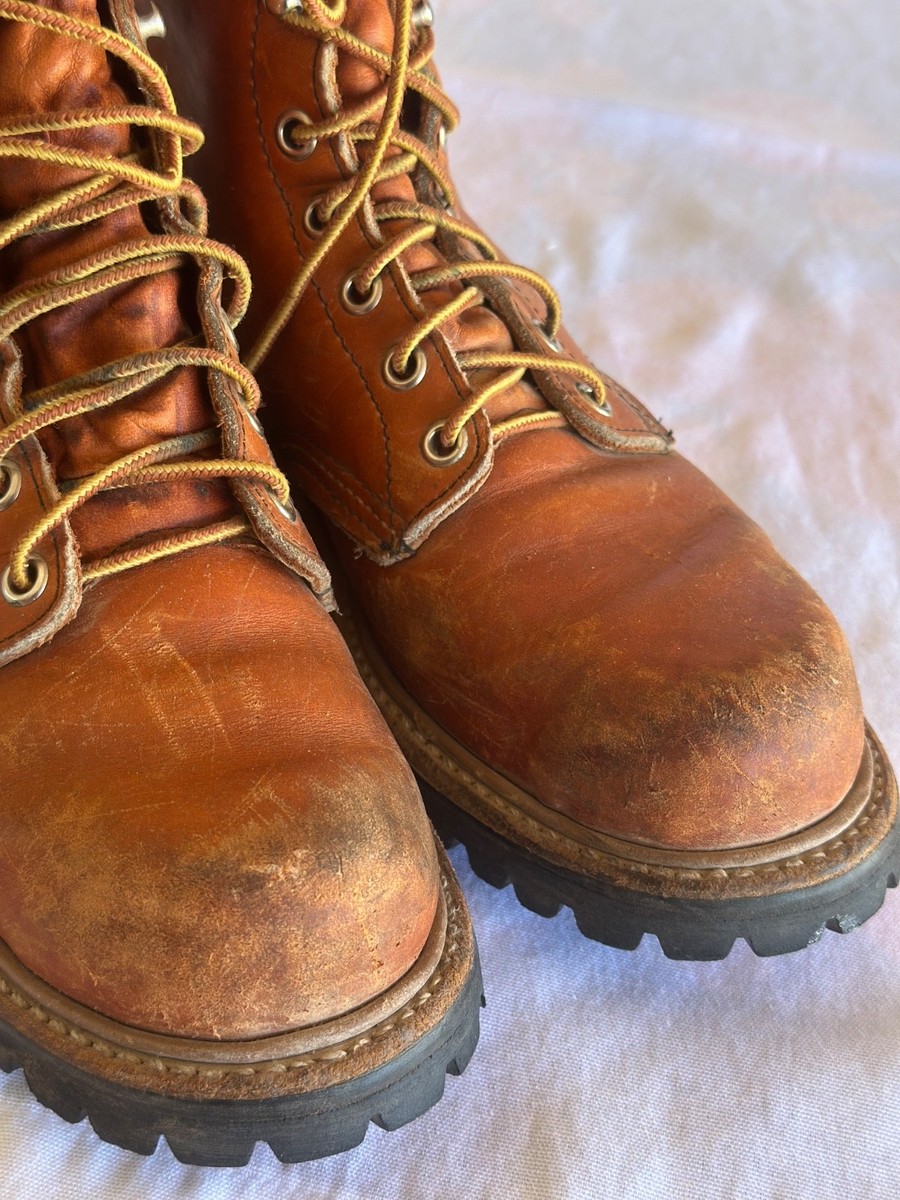 Vintage Red Wing Irish Setter 8