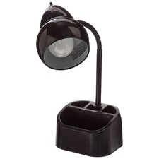 Globe Electric LED Integrated Desk Lamp w/USB Port  Organizer Open Box 