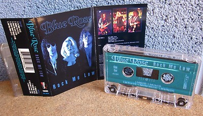 BLUE ROSE Rock Me Low cassette tape 1997 Detroit blues-rock Kim Lange ...