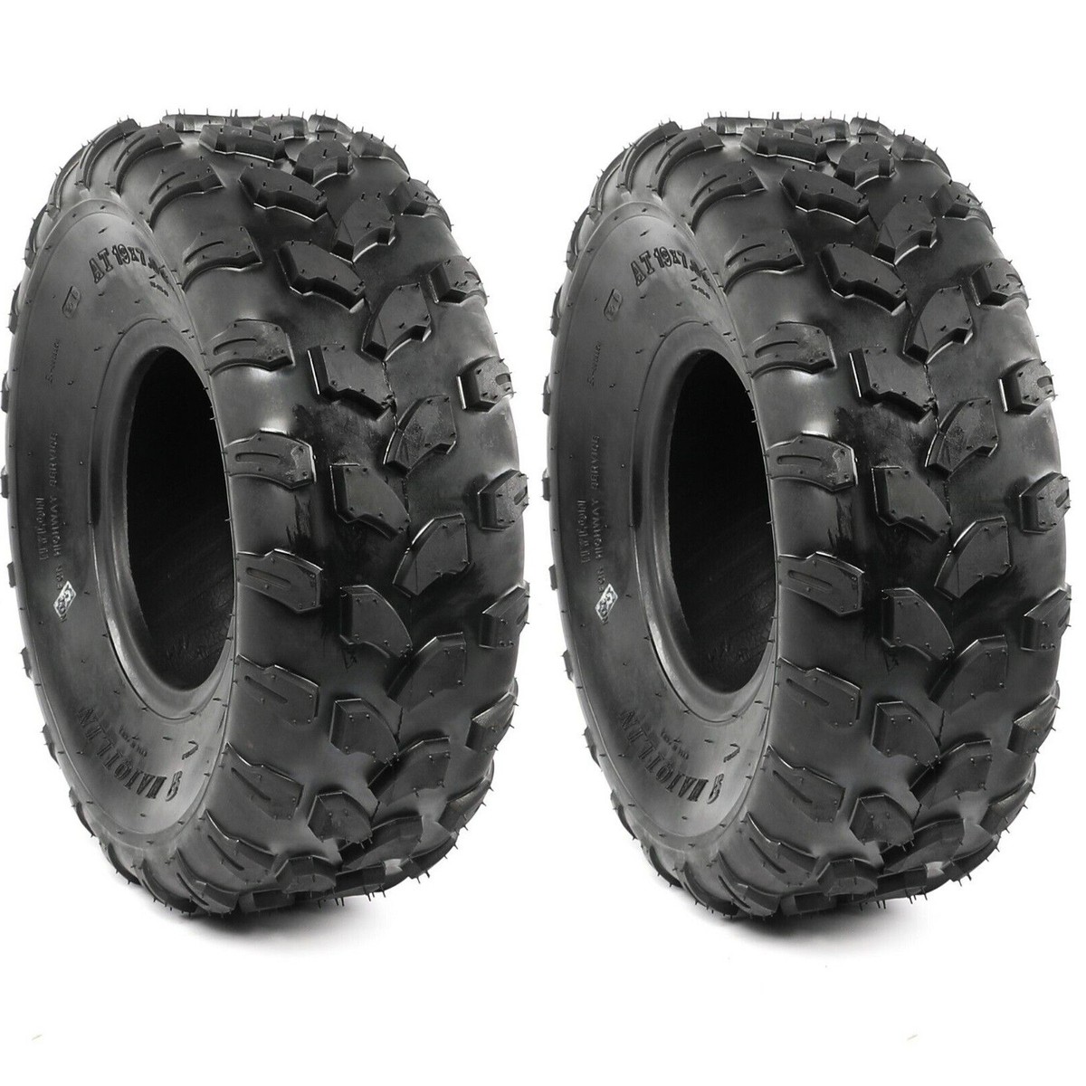 Coleman - mm 2 Pack 19x7.00-8 Tire 19X7-8 for Coleman BT200X, CT200U