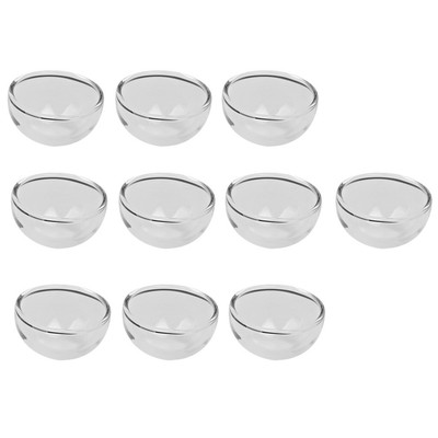 10pc Glass Hemisphere Fillable Ergebnisse Ring Anhänger Medaillon Wish Bottle
