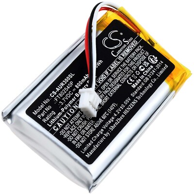 Akku kompatibel mit Asus Typ FT802540P 3,7V 800mAh/2,9Wh Li-Polymer Schwarz