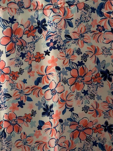 Lilly Pulitzer Skort White Jonas Party Like a Lobstar Crepe High Waist Size 00 - Picture 2 of 4