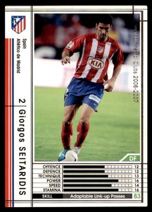 Japón 2006-2007 Fernando Torres Wccf nº 335 Atlético Madrid Panini//Sega