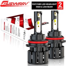 For Ford Crown Victoria 1998-2011 White 9007 Led Headlight 2x Bulbs Hilow Beam For Ford Crown Victoria 1998-2011 White 9007 Led Headlight 2x Bulbs Hilow Beam