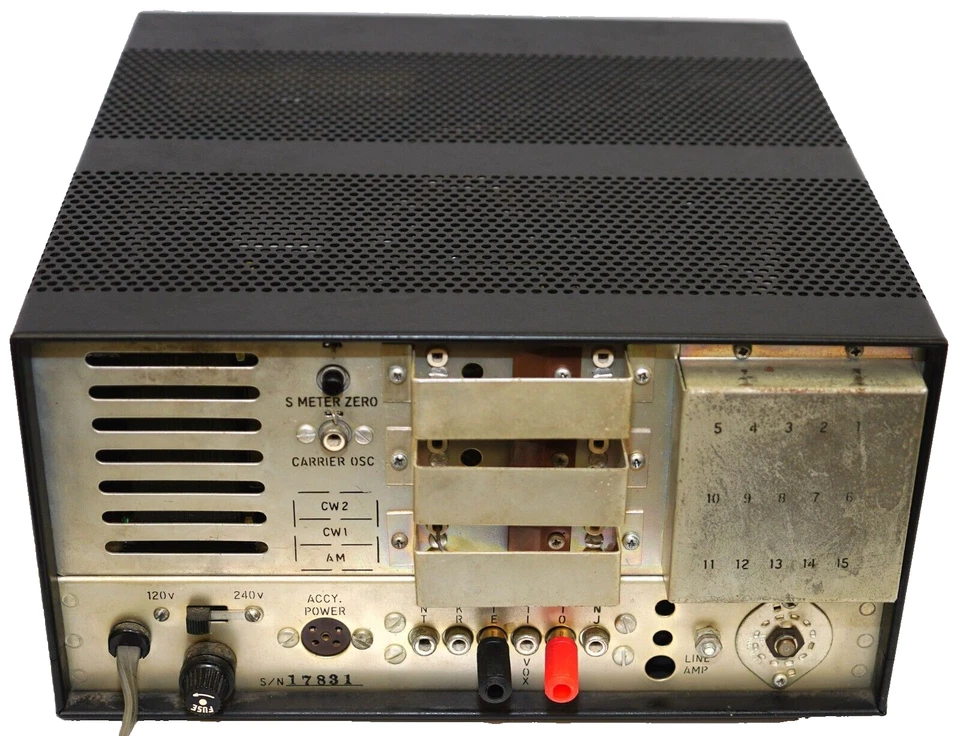 DRAKE R-4C RECEIVER AM SSB w/ MANY SHERWOOD + SARTORI MODS + RCC4 CALIBRATOR ++ - Image 3 of 4