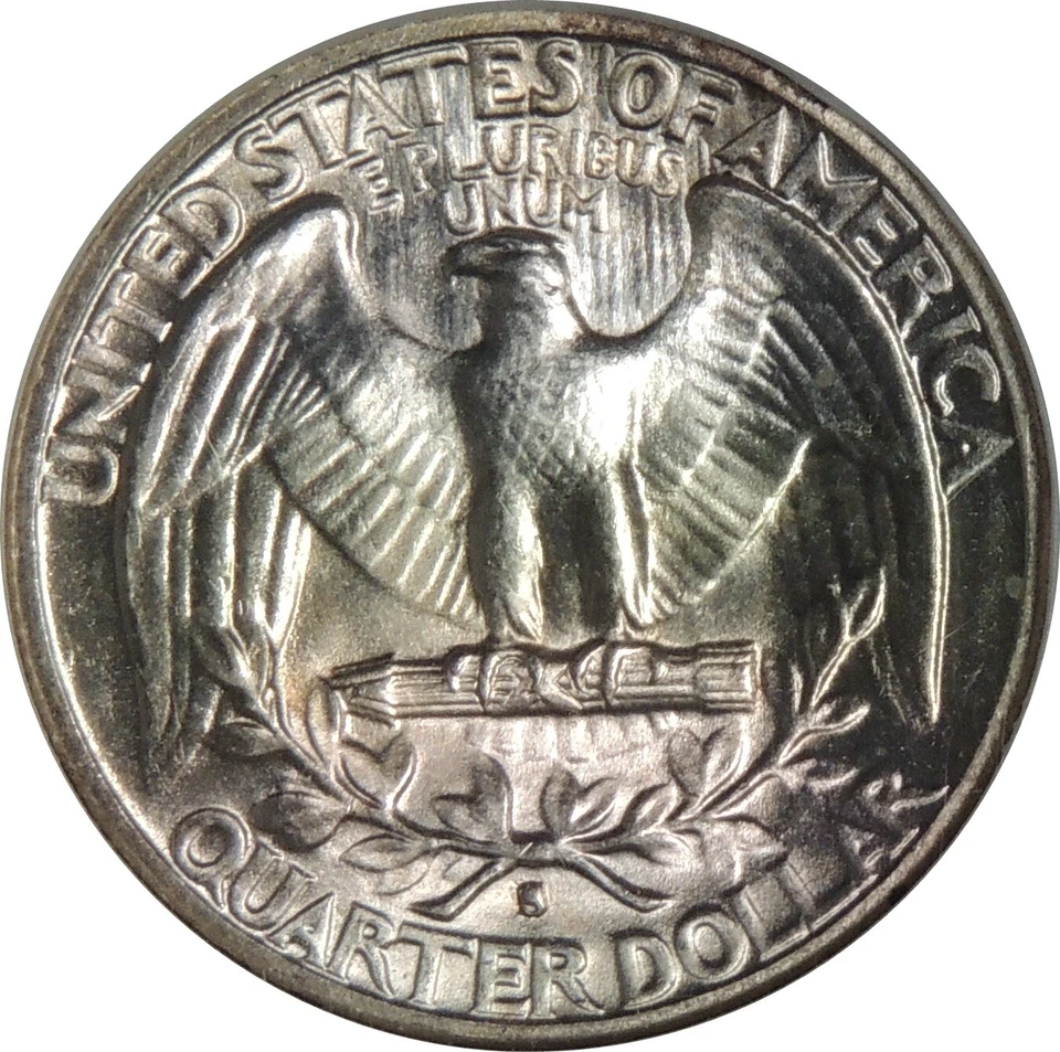 1941-S 25C Washington Silver Quarter FS-013.5 "LARGE S" NGC MS63 #1275375-002 - Image 4 of 4