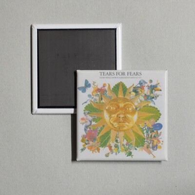 Tears for Fears -  Tears Roll Down (Greatest Hits) Album Cover Fridge Magnet