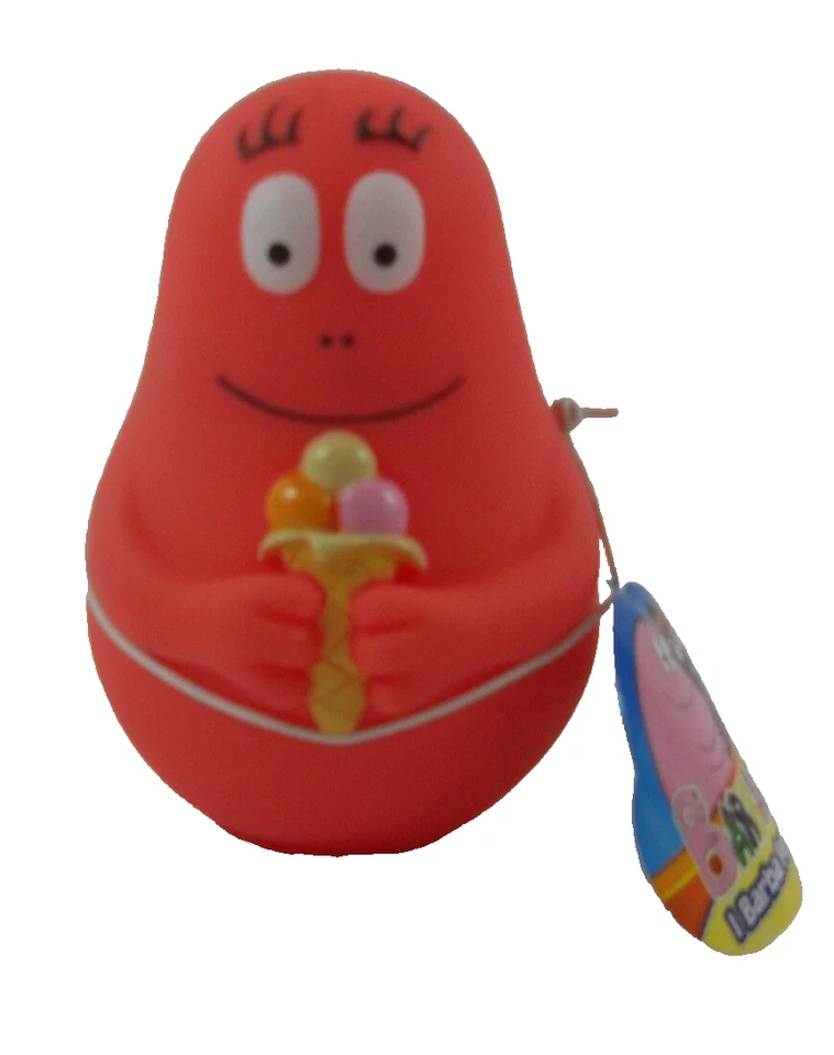 BARBAFORTE PERSONAGGIO BARBAPAPA H 8 CM NUOVO