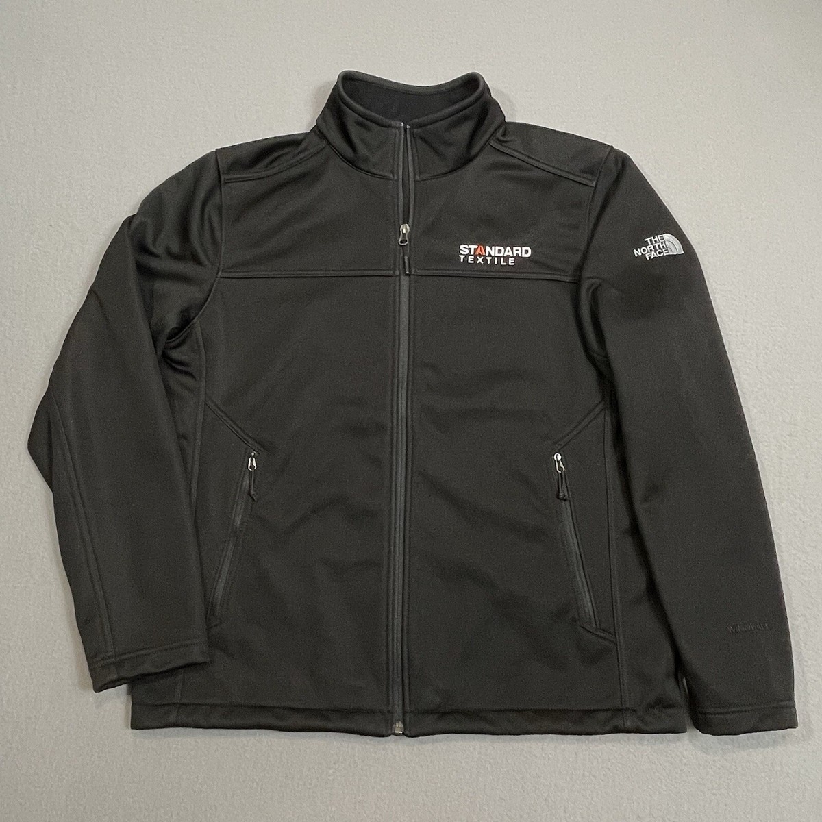 THE NORTH FACE WINDWALL ブラックジャケット The North Face Jacket Mens Large Black Windwall Ridgewall