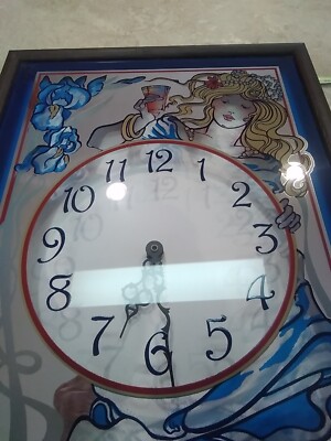 PEPSI Wall Clock Vintage 1970s Antique Not sold Store display Cola