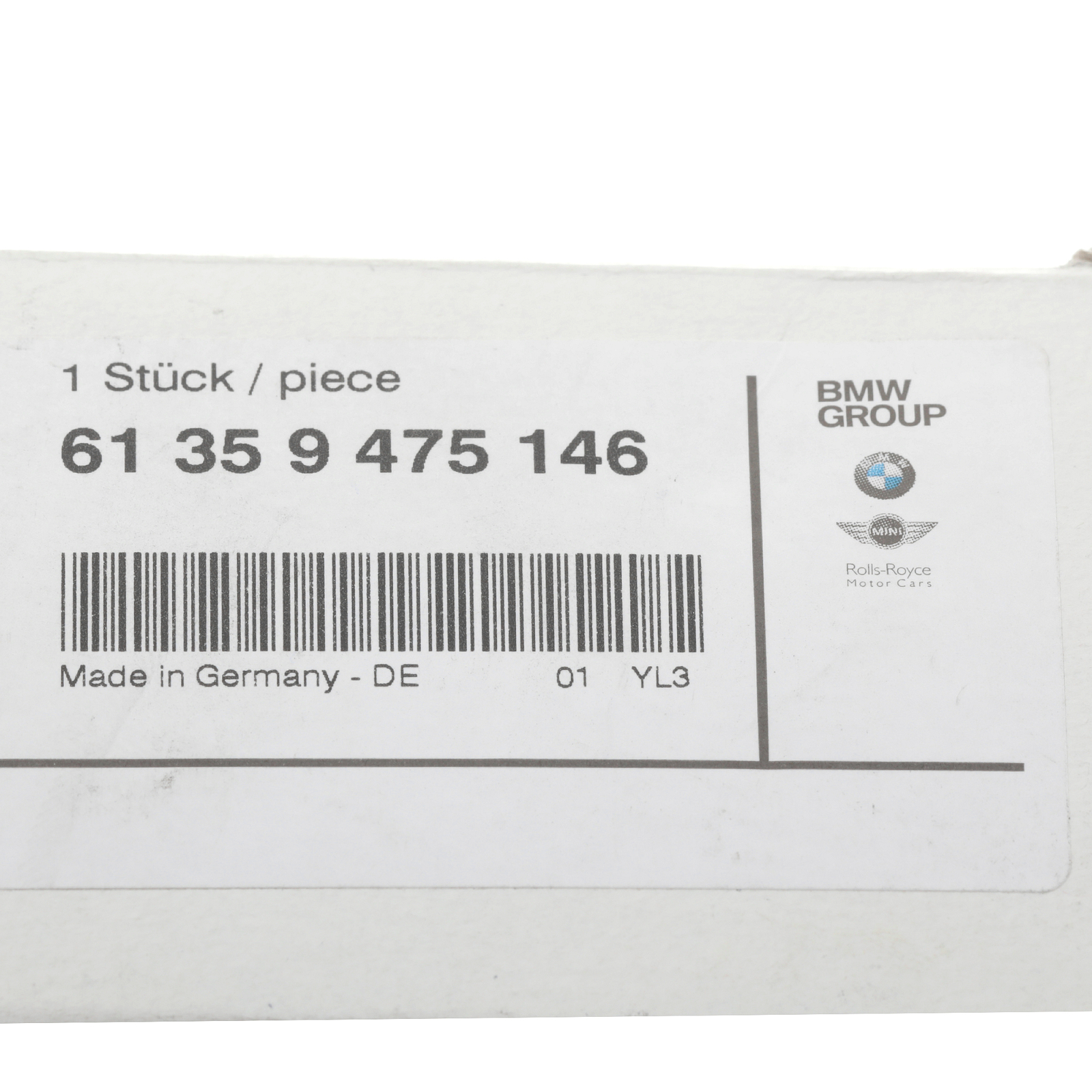 GENUINE ROLLS ROYCE BMW Rain Light Solar Condensation Sensor 61-35-9-475-146
