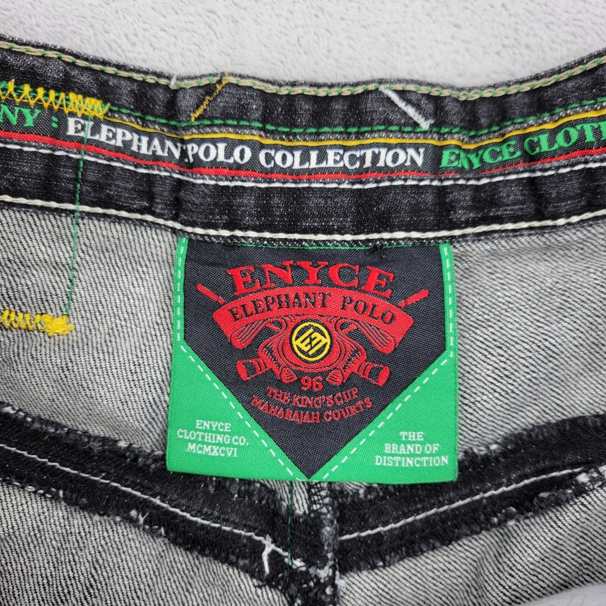 ence denim pants 【M】 Enyce Jeans Men 34 Denim Pants Baggy Rap Vintage Y2K 90s