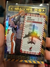 Bam Adebayo Frequent Flyers Holo #4 Parallel 2021-22 Panini NBA Hoops Heat NM