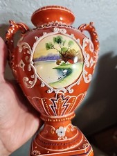 JAPANESE TT Hand Painted VASES- Pre 1940  