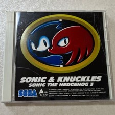 Sonic Knuckles Sonic The Hedgehog 3 Soundtrack CD Game Music G.M.O SEGA JPOP