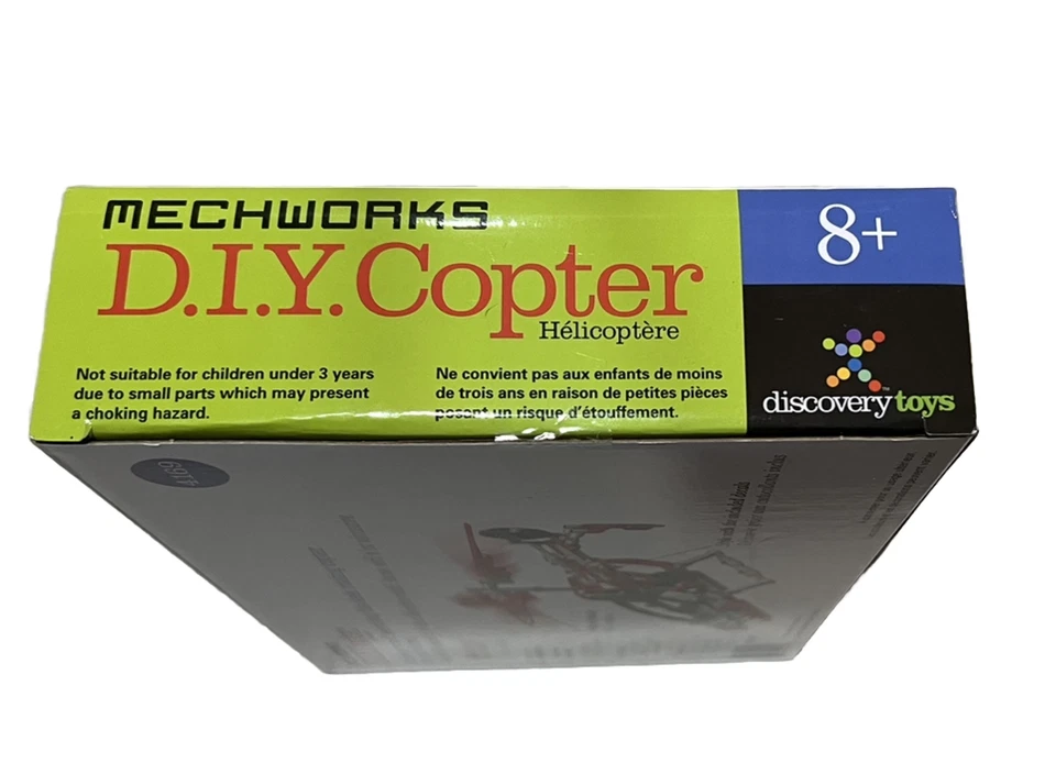NIB Mechworks D.I.Y. Copter 211 Pcs Set With Rotating Blades Sealed - Image 4 of 4