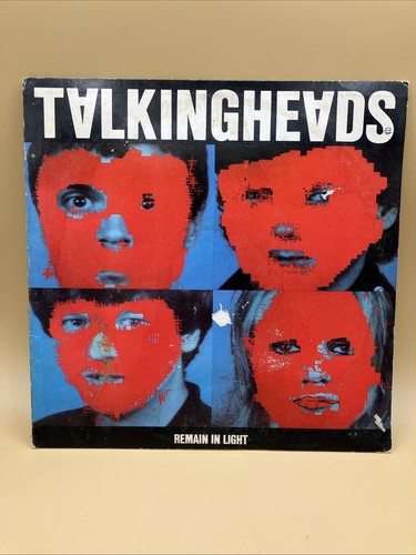 Talking Heads * Remain In Light Vinyl LP Original 1980 Warner Brothers SRK 6095 - 第 1/17 張圖片