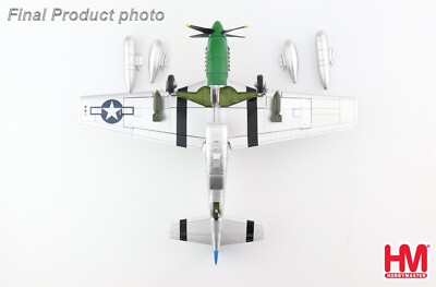 HMホビーマスター　P-51 Mustang 1:48 ダイキャストモデル P-51D Mustang 1:48 Diecast Model - Hobby Master HM-HA7744A