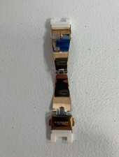 Coach Preston Clasp Buckle  End Link Part For White Ceramic Watch Band 14503263
