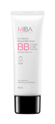 [MiBA] Ion Calcium Mineral BB Cream (SPF50+ PA+++) 50ml USA Seller / Free Gift
