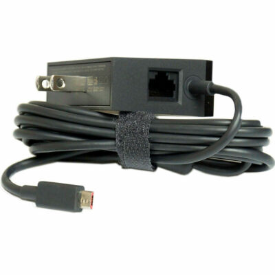 Google Chromecast Ultra AC Adapter Power Supply Cord Wall Charger with RJ45 Port