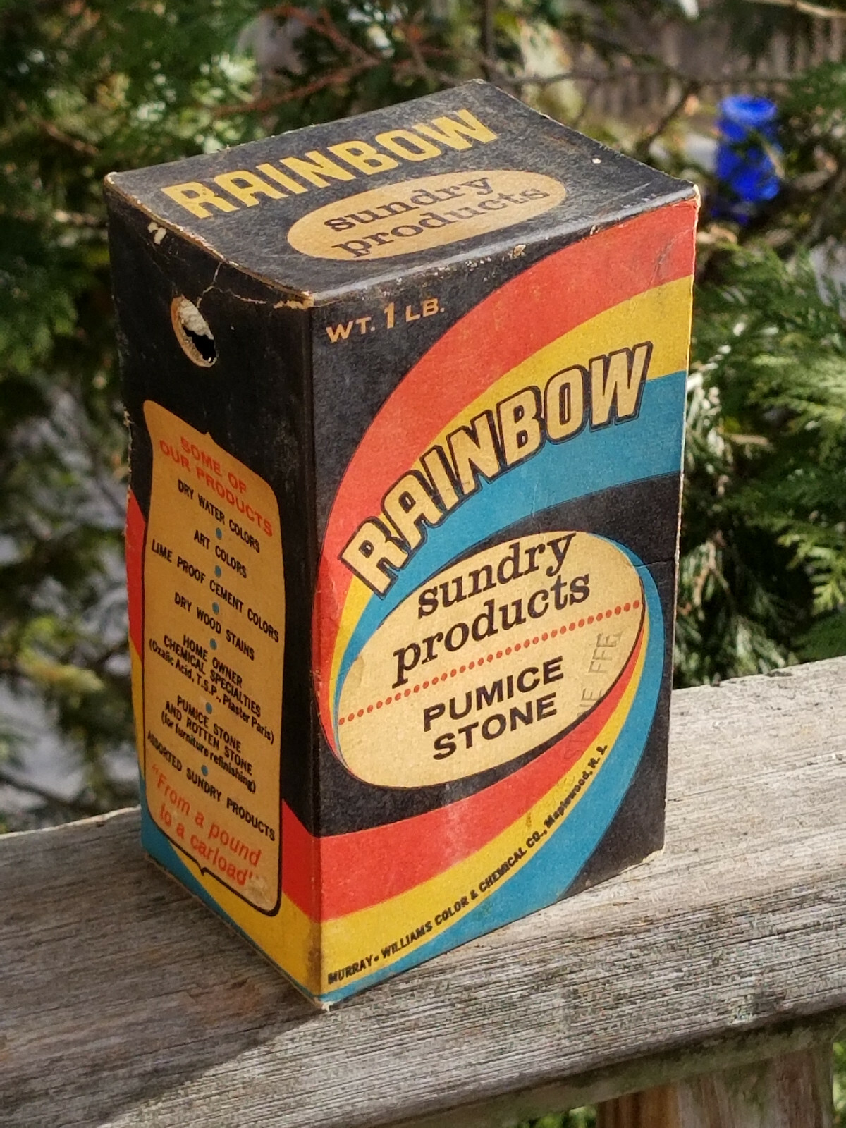 VINTAGE SUNDRY PRODUCTS RAINBOW PUMICE STONE eBay