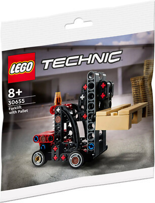 Lego Technic Der Gabelstapler mit Palette 30655