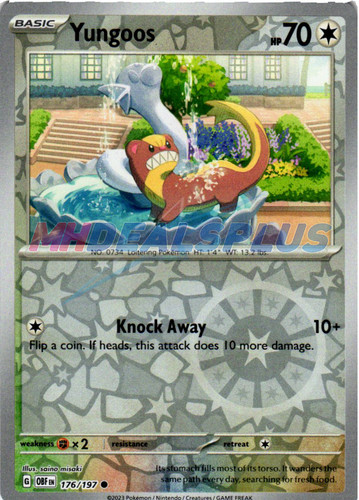 pokemon yungoos card Yungoos Pokemon TCG Card 176/197