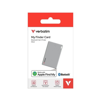 Verbatim My Finder Card silber Bluetooth MYFCR-01S 32139 (0023942321392)