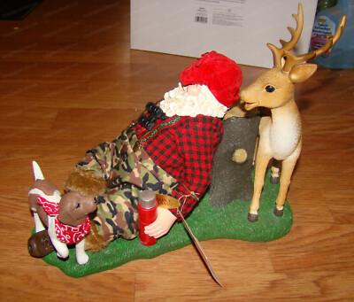 Dept. 56, Possible Dreams Clothtique, PUPPY ON POINT (6008473) Sound, Motion