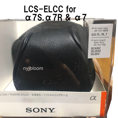 New SONY Soft Carrying Camera Case LCS-ELCC for Sony a7, a7R, a7S 