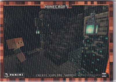 Panini Minecraft 3 Create, Explore, Survive Card Nr. 80