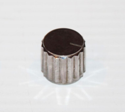 Sony STR-6046A Receiver Amp Part - OEM Silver Vol Bal Bass Treble Function Knob