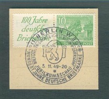Berlin Zusammendruck W 9 Briefst&uuml;ck mit Sonderstempel