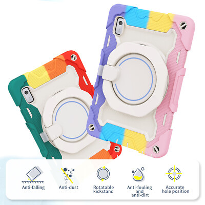 For Lenovo Tab M10 Plus / M9 / M8 Heavy Duty Shockproof Case with Rotating Stand