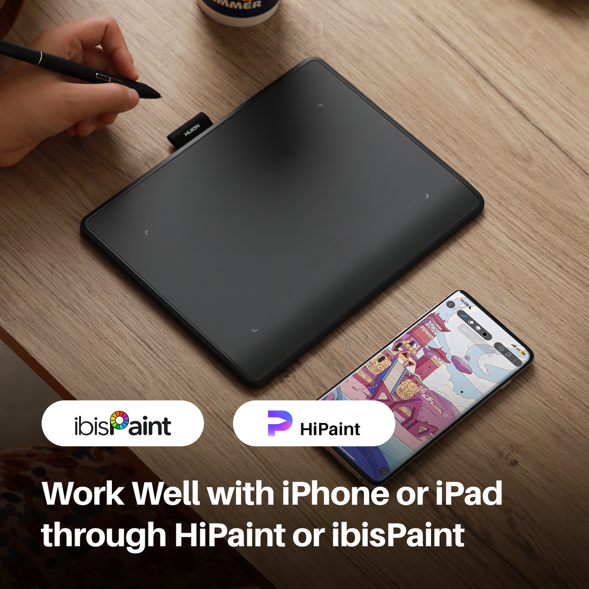 HUION Inspiroy Frego S/M Bluetooth Wireless Drawing Graphics