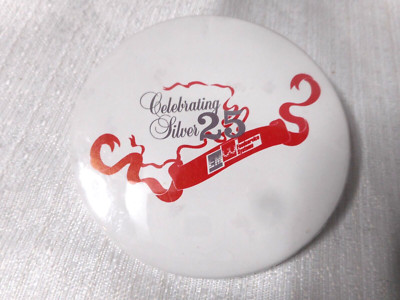 EMCO Foodservice Systems Round Pin Celebrating Silver 25th Anniversary