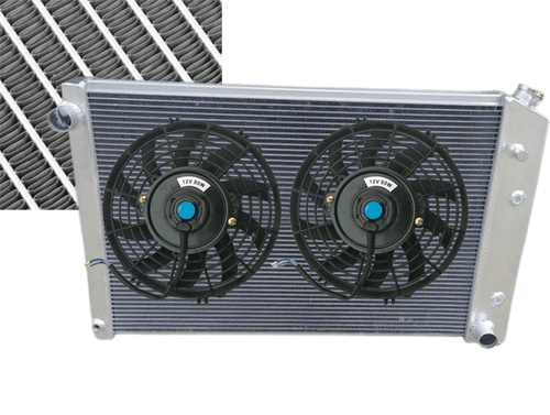 Pour Chevy C10 C20 C30 / K10 K20 Suburban GMC Truck 1973-91 Aluminium Radiateur - Imagen 8 de 9