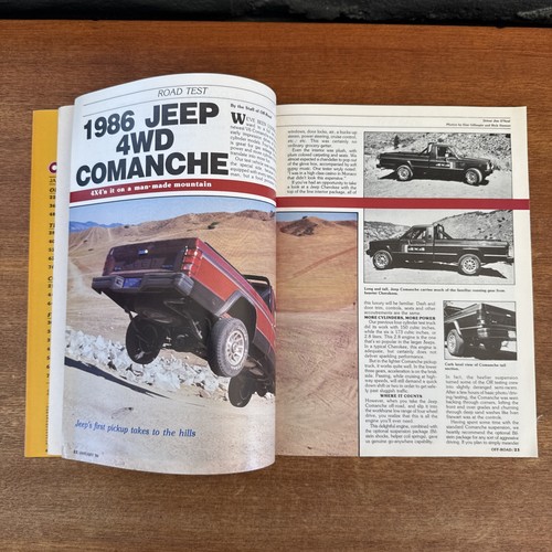 OFF-ROAD Magazine JANUARY 1986 Comanche Torture test - Picture 3 of 4