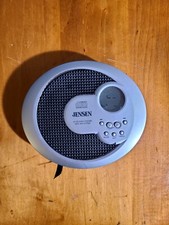 Jensen Porbilltable Compact CD Player Bass Boost, 45 Second Jogger Anti-skip CD