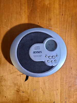 Jensen Porbilltable Compact CD Player Bass Boost, 45 Second Jogger Anti-skip CD