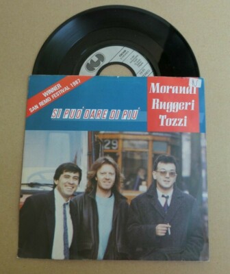 Morandi Ruggeri Tozzi - Si puó dare di piú - Single 7''